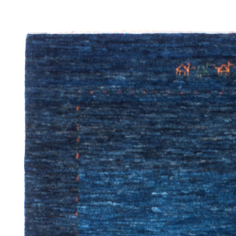 Tappeto Gabbeh - Loribaft Persero - 141 x 101 cm - blu