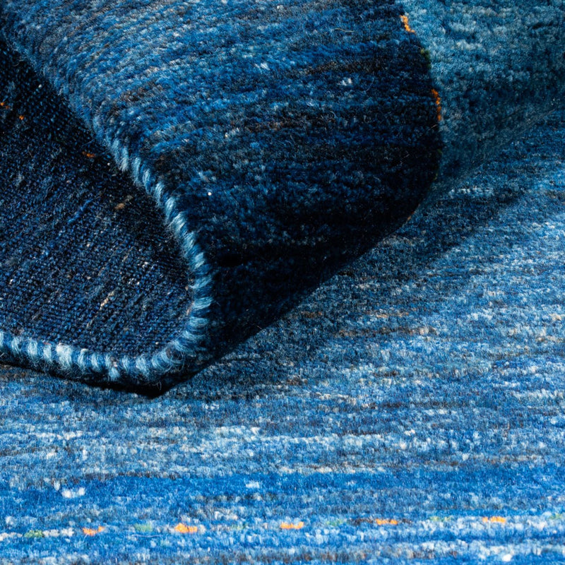 Tappeto Gabbeh - Loribaft Persero - 141 x 101 cm - blu