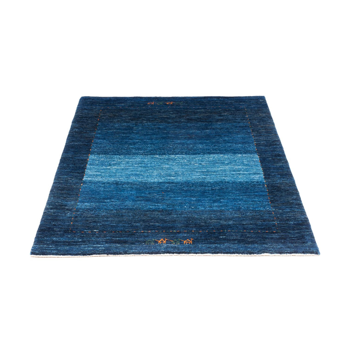 Tappeto Gabbeh - Loribaft Persero - 141 x 101 cm - blu