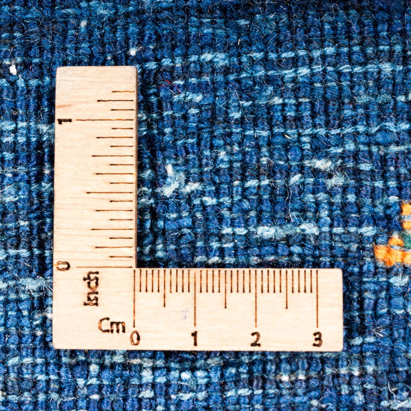 Tappeto Gabbeh - Loribaft Persero - 141 x 101 cm - blu