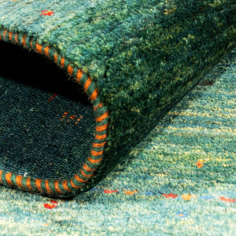 Tappeto Gabbeh - Loribaft Persero - 145 x 93 cm - verde