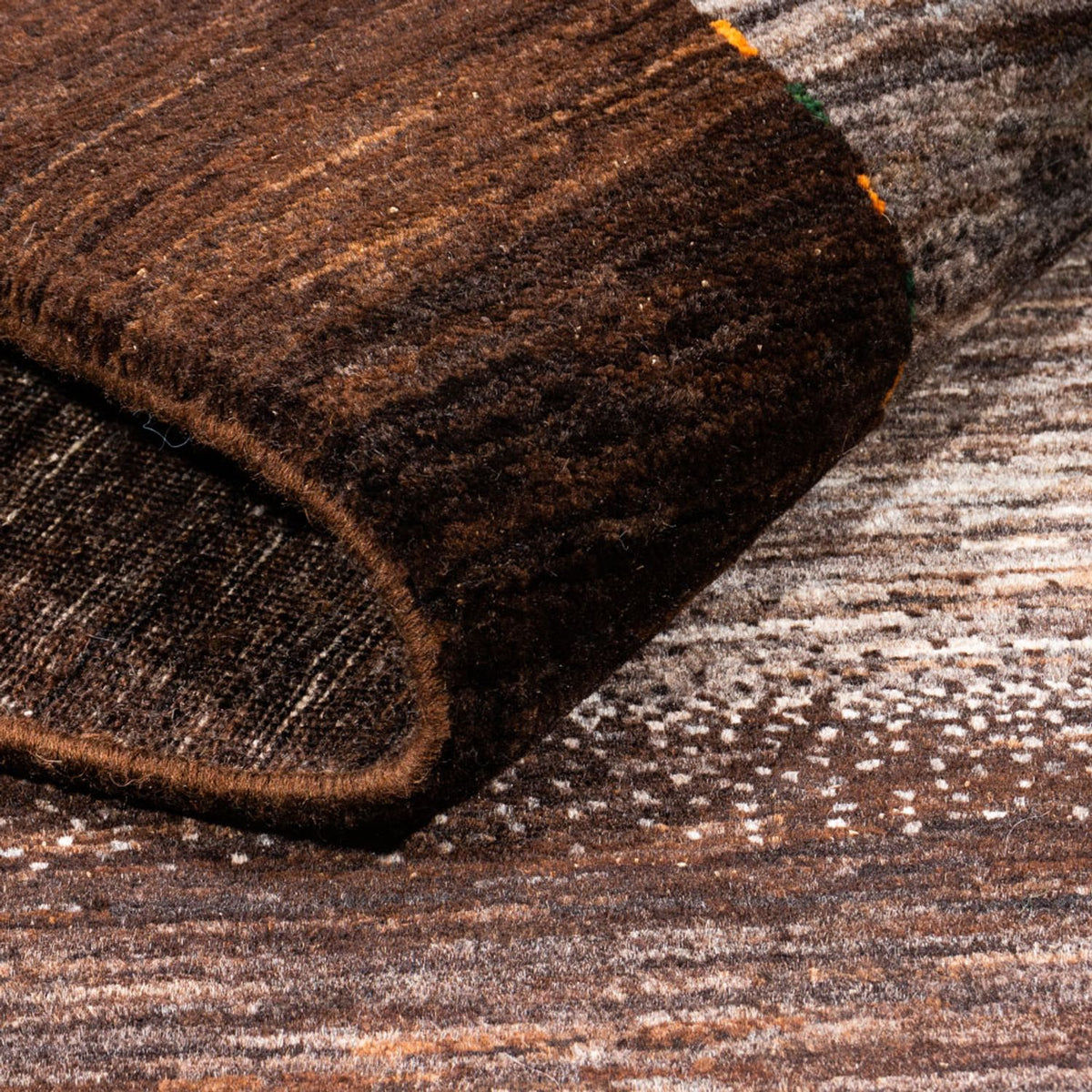 Tappeto Gabbeh - Loribaft Persero - 154 x 103 cm - grigio