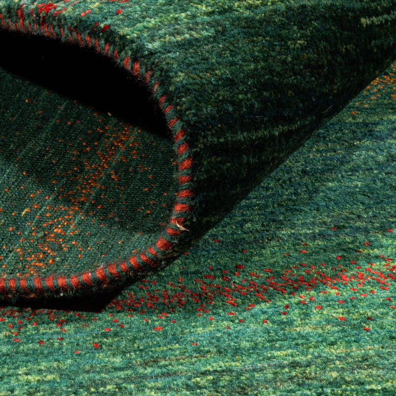 Tappeto Gabbeh - Loribaft Persero - 187 x 120 cm - verde