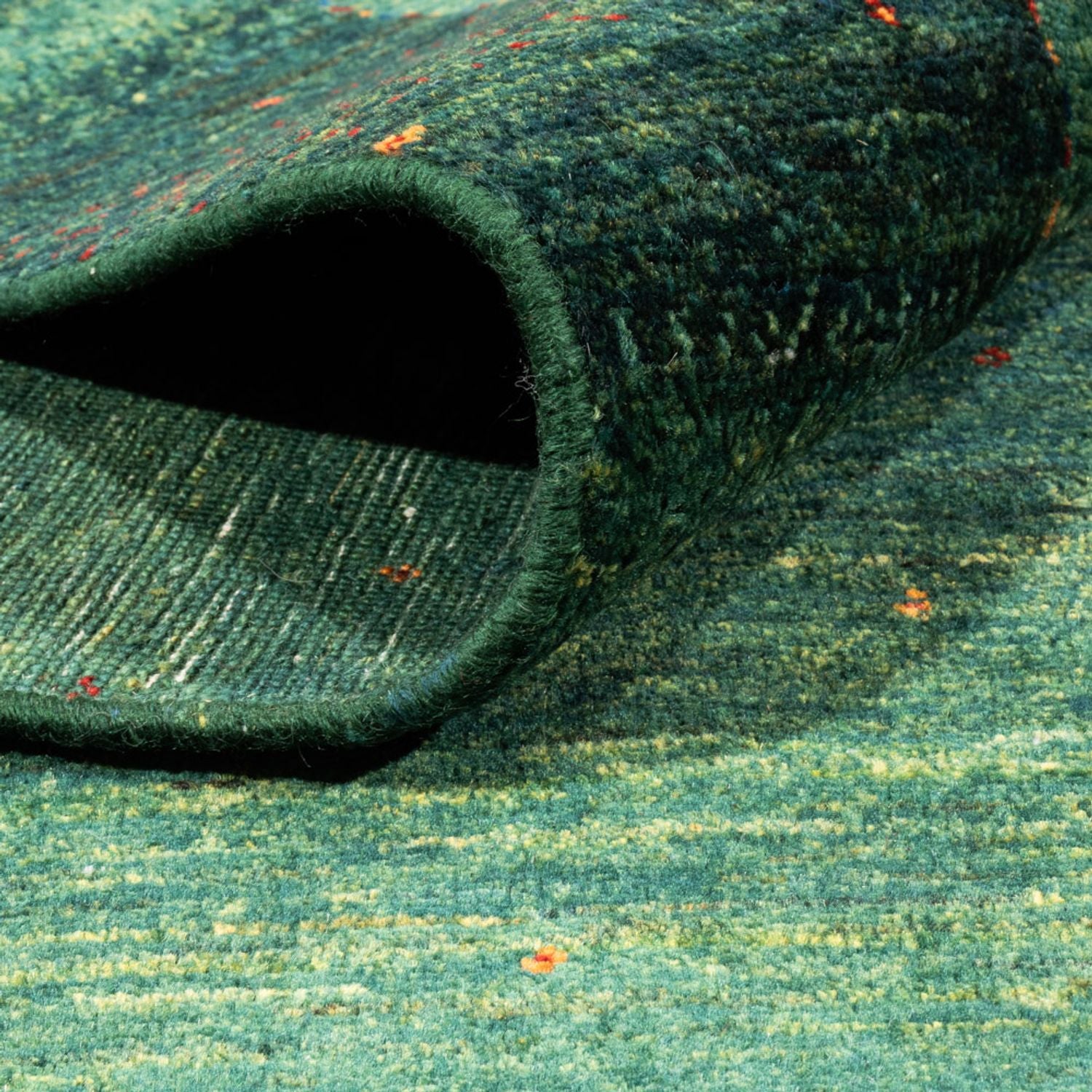 Tappeto Gabbeh - Loribaft Persero - 237 x 170 cm - verde