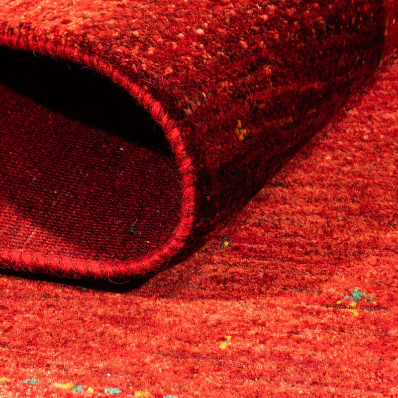 Tappeto Gabbeh - Loribaft Persero - 174 x 115 cm - rosso