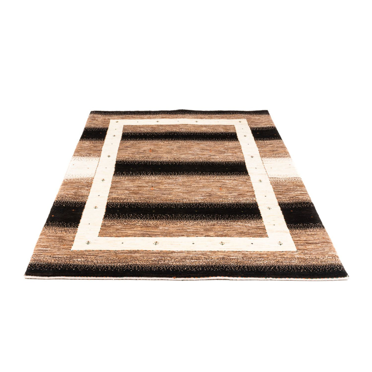 Tappeto Gabbeh - Loribaft Persero - 190 x 125 cm - grigio