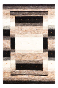 Tappeto Gabbeh - Loribaft Persero - 184 x 126 cm - grigio