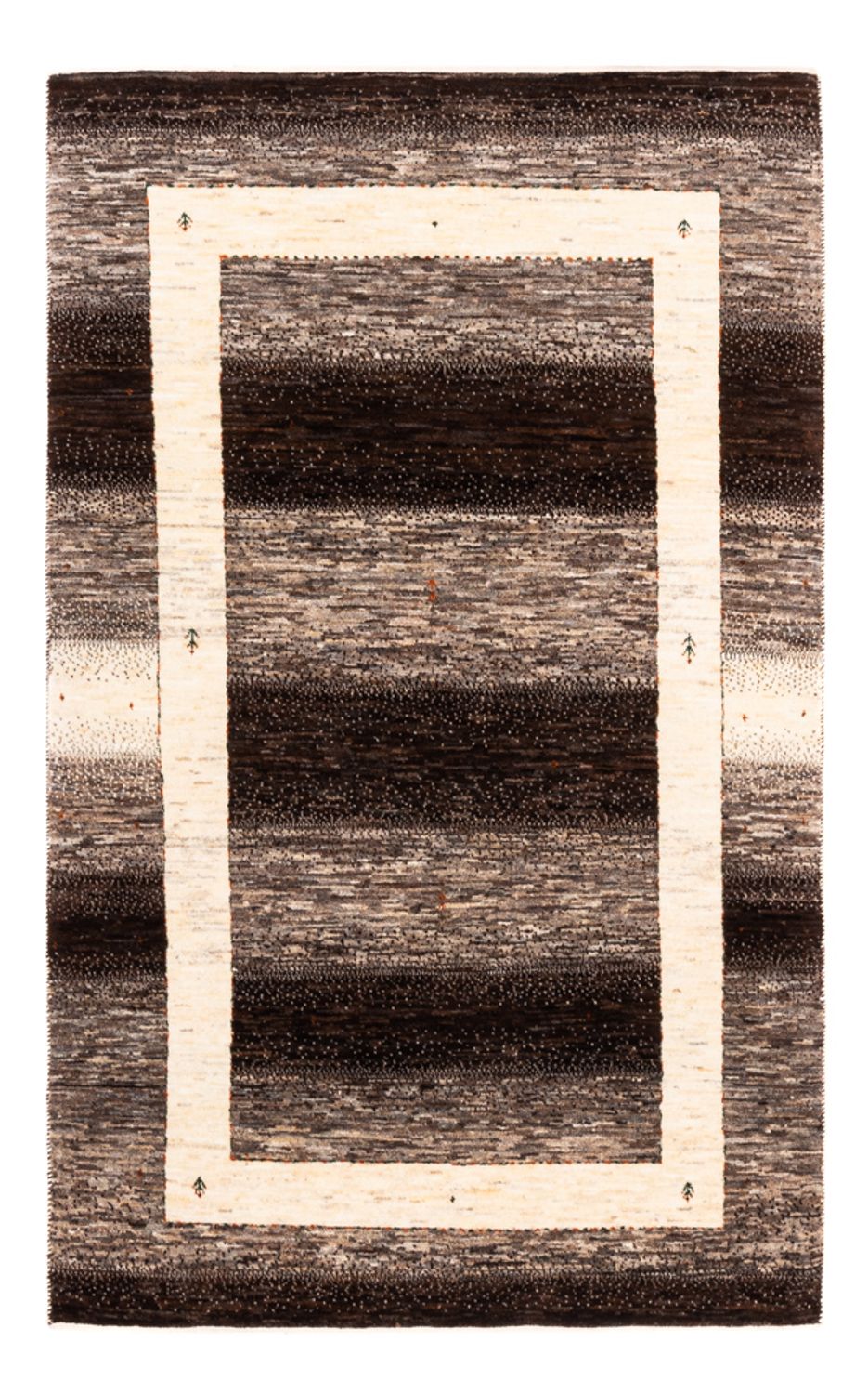 Tappeto Gabbeh - Loribaft Persero - 173 x 111 cm - grigio