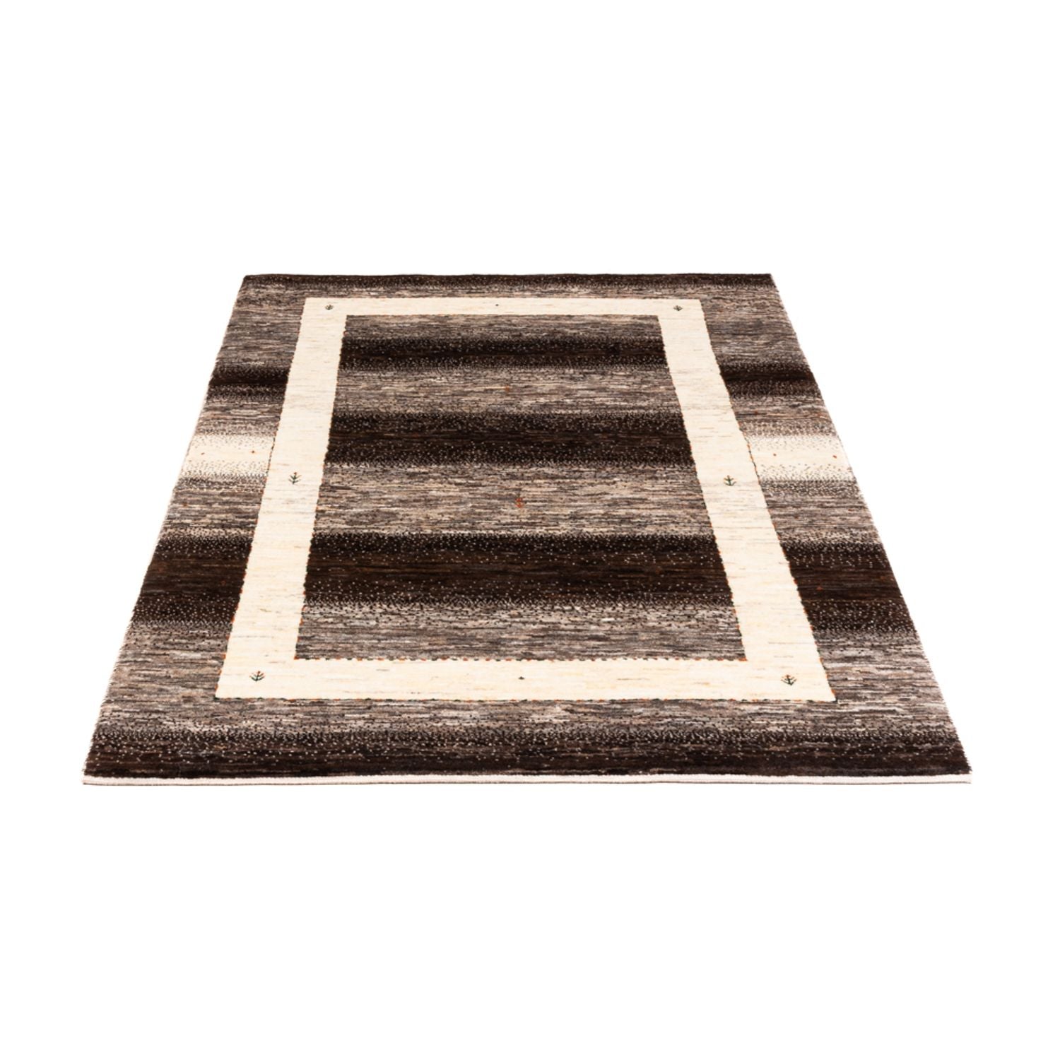 Tappeto Gabbeh - Loribaft Persero - 173 x 111 cm - grigio