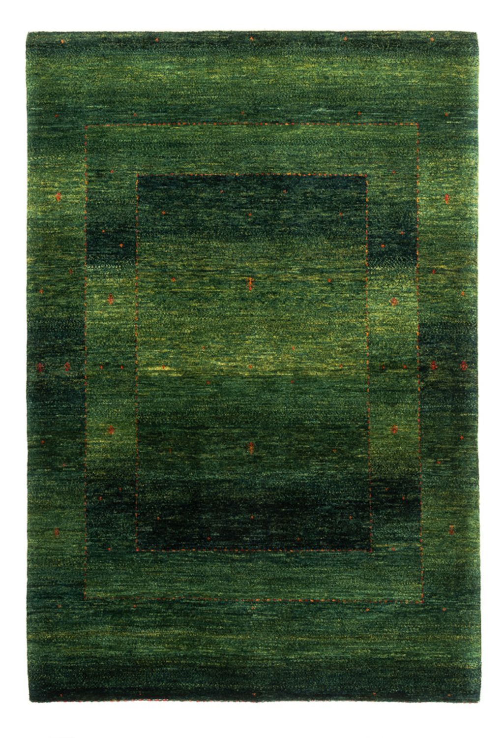 Tappeto Gabbeh - Loribaft Persero - 186 x 126 cm - verde