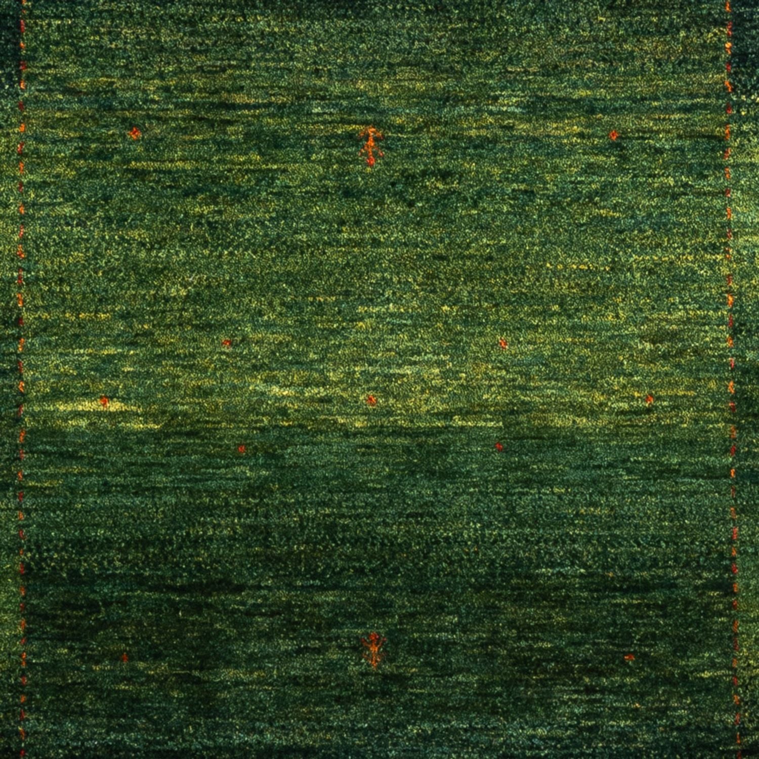 Tappeto Gabbeh - Loribaft Persero - 186 x 126 cm - verde