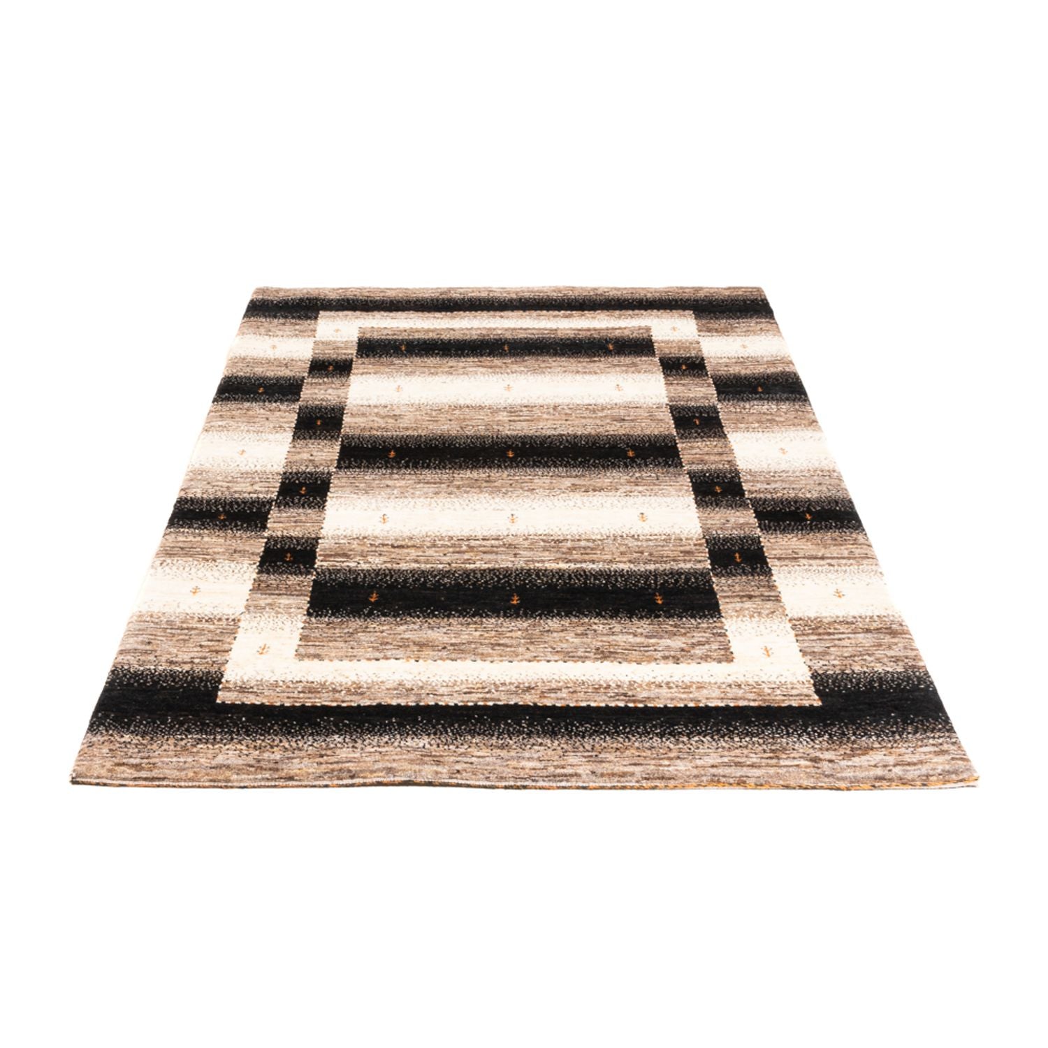 Tappeto Gabbeh - Loribaft Persero - 195 x 124 cm - grigio