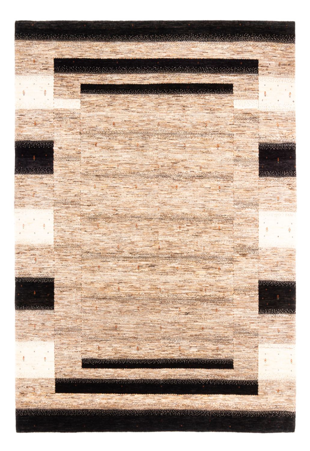 Tappeto Gabbeh - Loribaft Persero - 300 x 210 cm - grigio