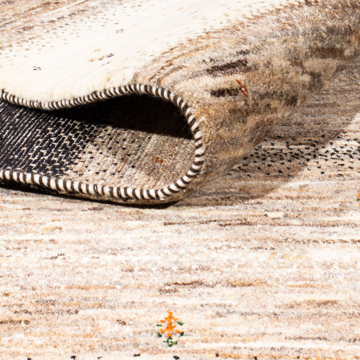 Tappeto Gabbeh - Loribaft Persero - 300 x 210 cm - grigio