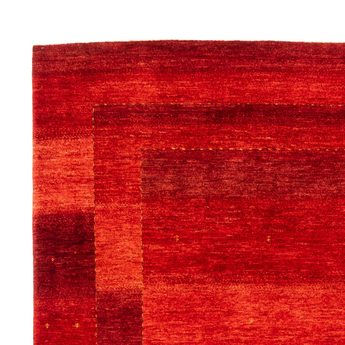 Tappeto Gabbeh - Loribaft Persero - 278 x 203 cm - rosso