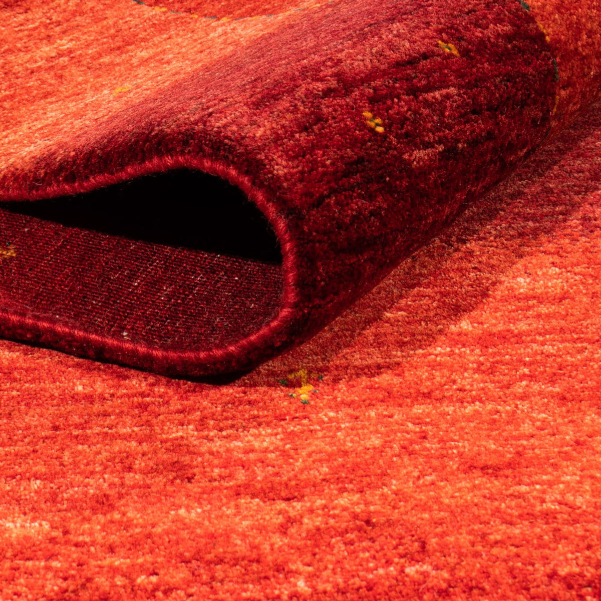 Tappeto Gabbeh - Loribaft Persero - 278 x 203 cm - rosso