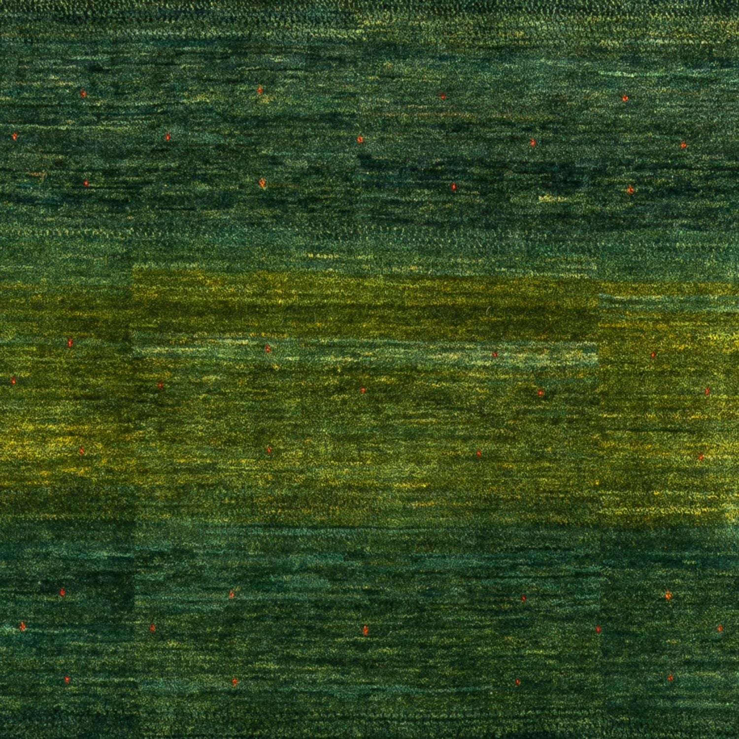 Tappeto Gabbeh - Loribaft Persero - 254 x 210 cm - verde