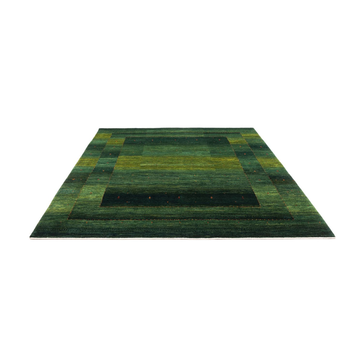 Tappeto Gabbeh - Loribaft Persero - 254 x 210 cm - verde