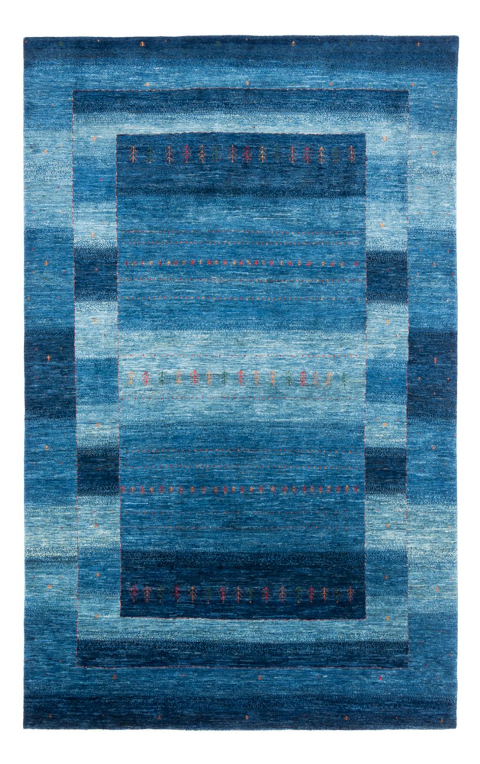 Tappeto Gabbeh - Loribaft Persero - 302 x 195 cm - blu