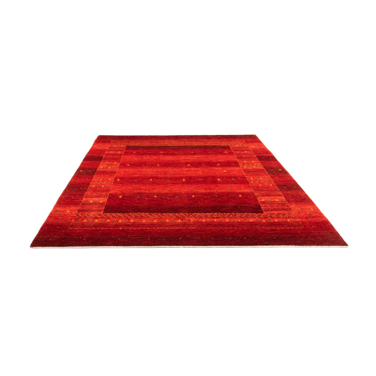 Tappeto Gabbeh - Loribaft Persero - 277 x 220 cm - rosso
