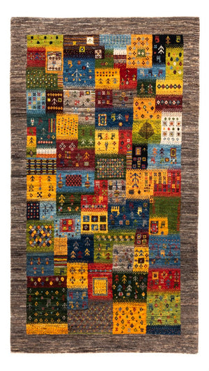 Tappeto Gabbeh - Loribaft Persero - Reale - 188 x 109 cm - multicolore
