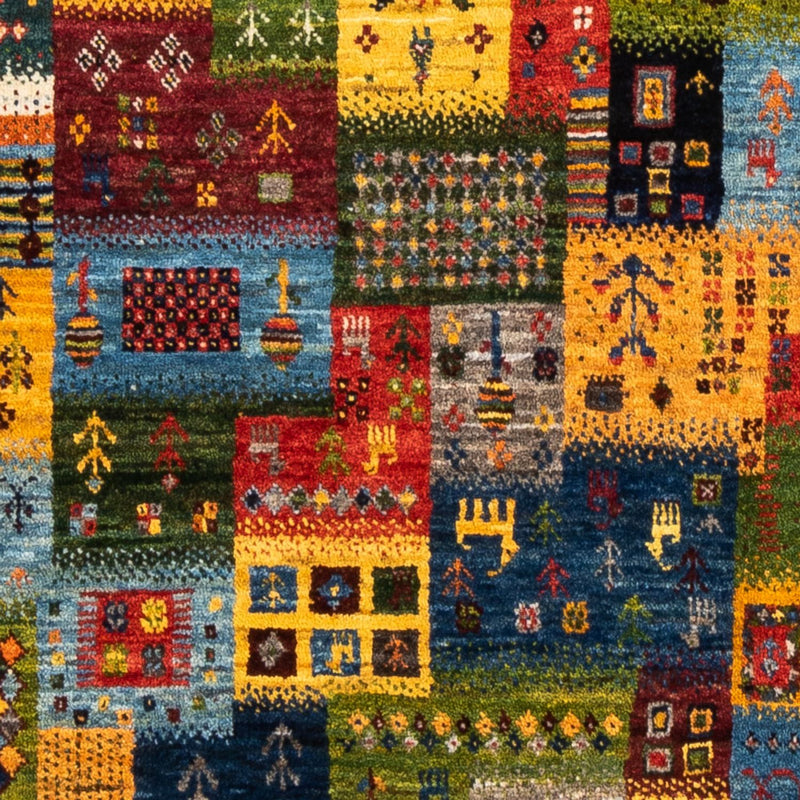 Tappeto Gabbeh - Loribaft Persero - Reale - 188 x 109 cm - multicolore