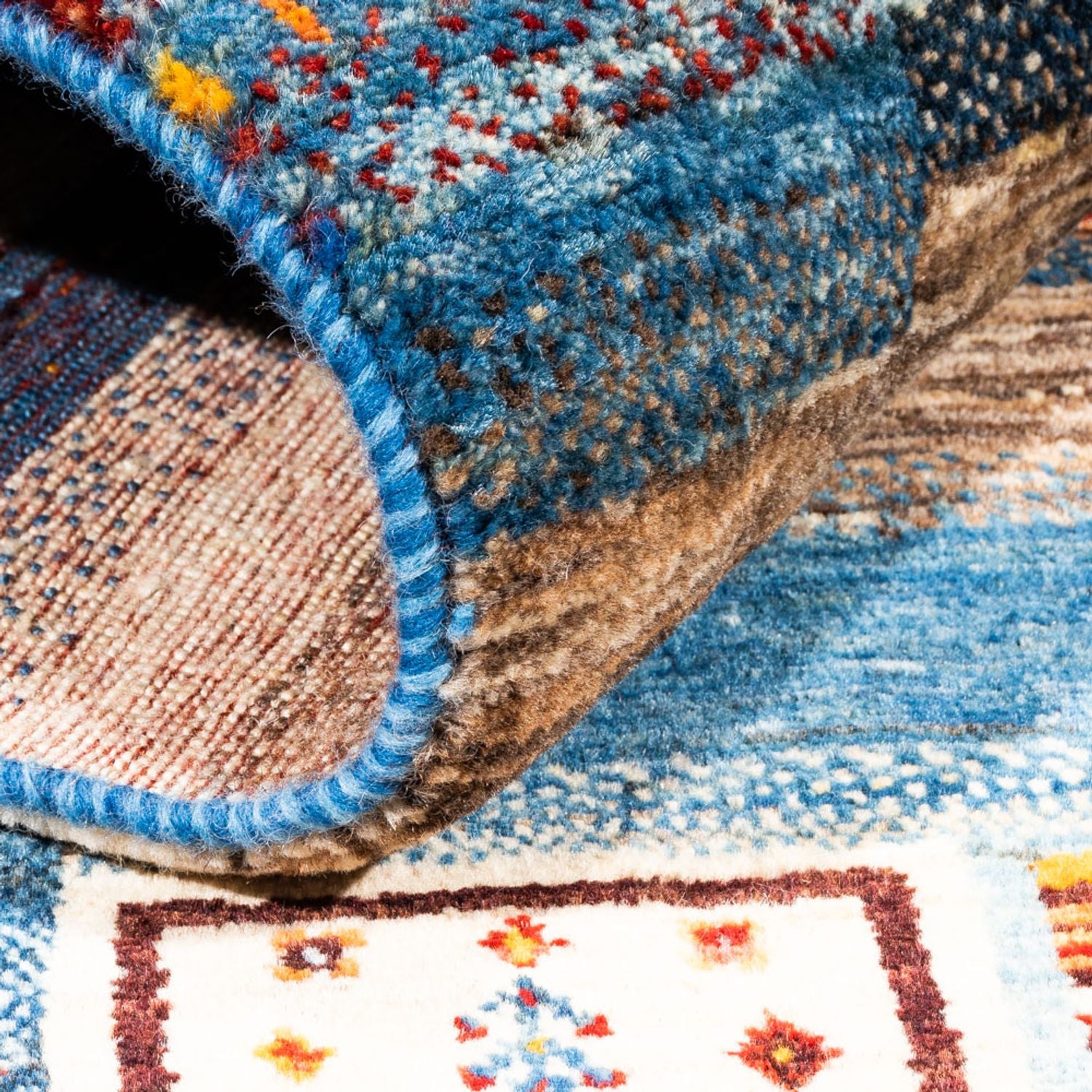 Tappeto Gabbeh - Loribaft Persero - Reale - 180 x 123 cm - multicolore