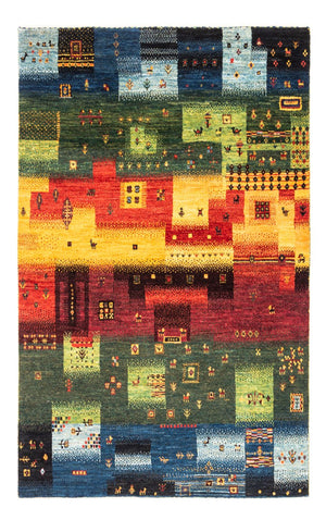 Tappeto Gabbeh - Loribaft Persero - Reale - 181 x 122 cm - multicolore