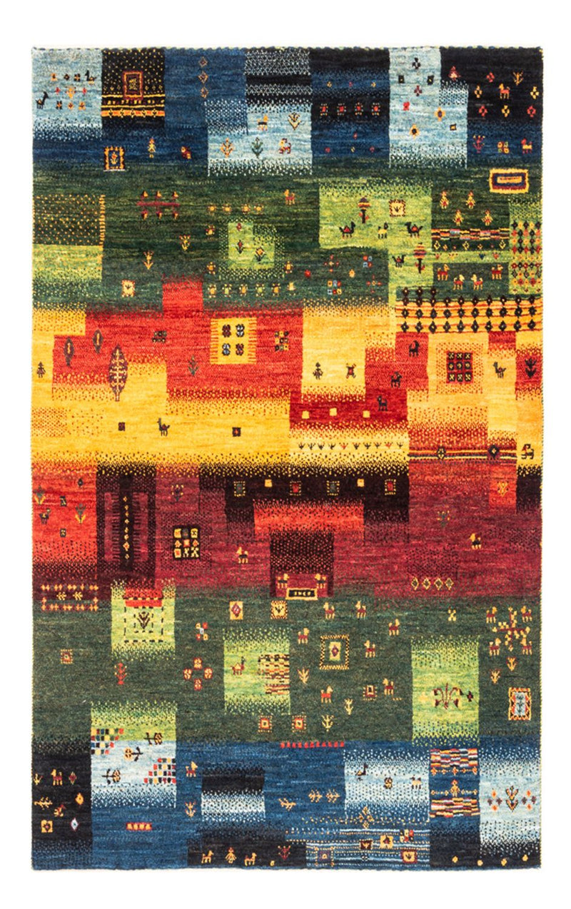 Tappeto Gabbeh - Loribaft Persero - Reale - 181 x 122 cm - multicolore