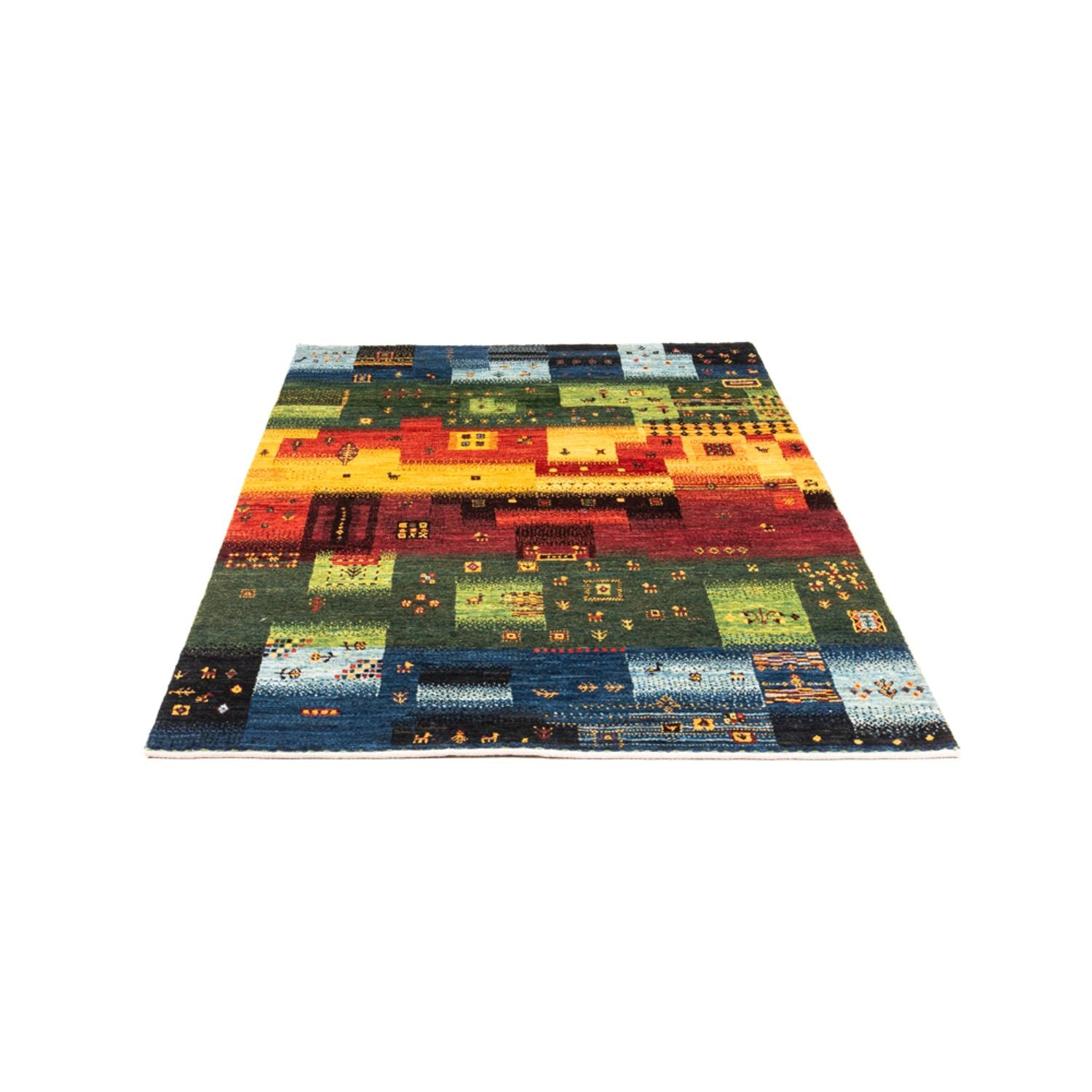 Tappeto Gabbeh - Loribaft Persero - Reale - 181 x 122 cm - multicolore
