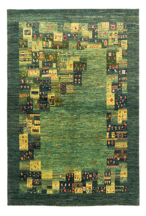 Tappeto Gabbeh - Loribaft Persero - Reale - 251 x 167 cm - verde