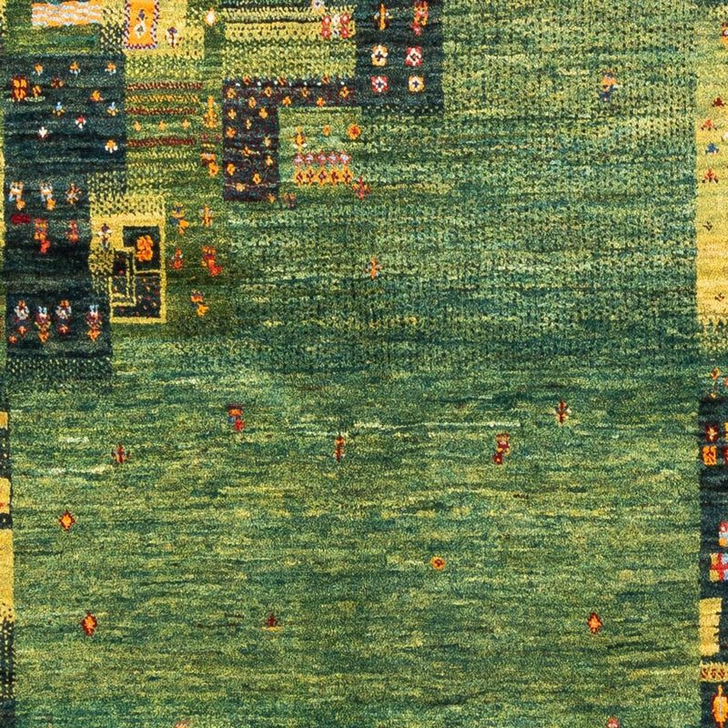 Tappeto Gabbeh - Loribaft Persero - Reale - 251 x 167 cm - verde