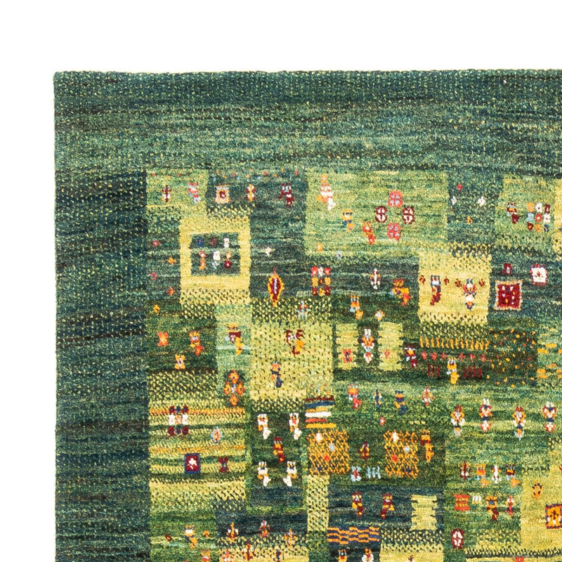 Tappeto Gabbeh - Loribaft Persero - Reale - 251 x 167 cm - verde