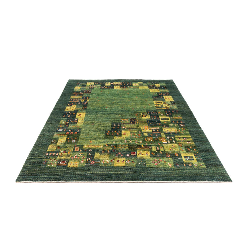 Tappeto Gabbeh - Loribaft Persero - Reale - 251 x 167 cm - verde