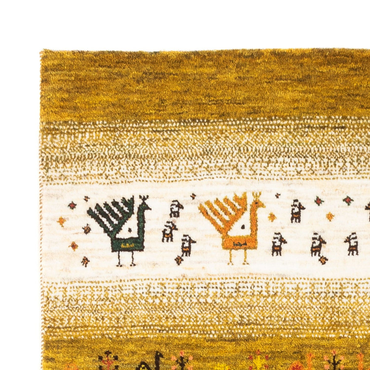 Tappeto Gabbeh - Loribaft Persero - 128 x 82 cm - multicolore