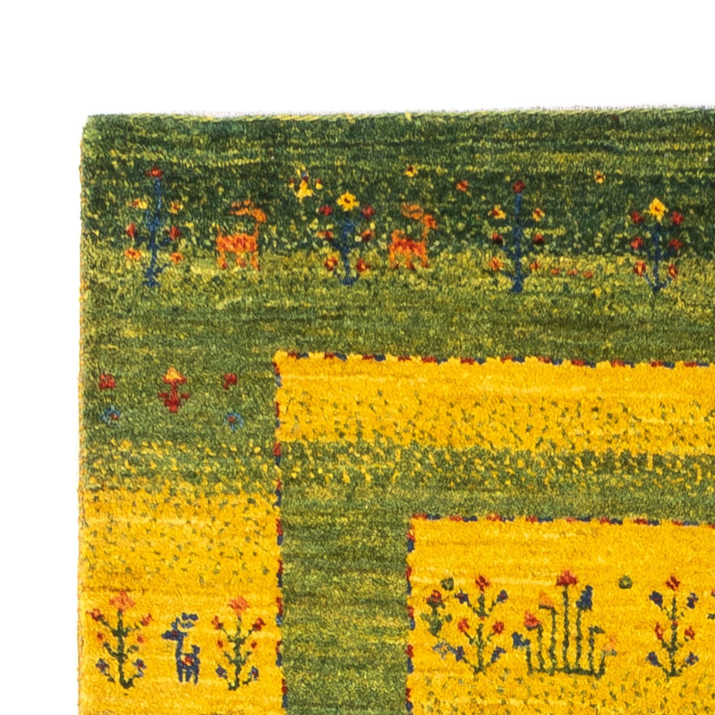 Loribaft Tappeto 128x76cm - Perserteppich Wollteppich