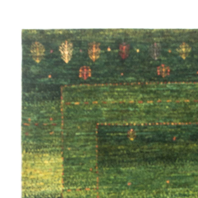 Tappeto Gabbeh - Loribaft Persero - 148 x 98 cm - verde