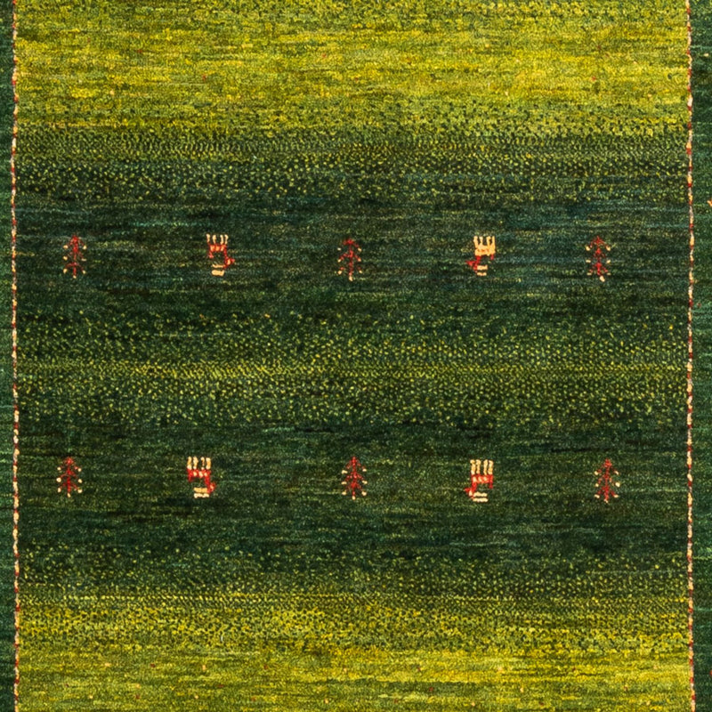 Tappeto Gabbeh - Loribaft Persero - 176 x 120 cm - verde