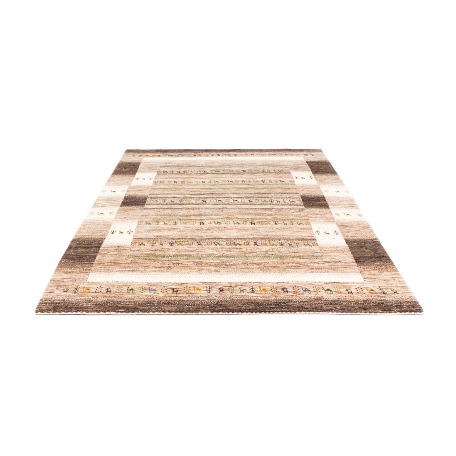 Tappeto Gabbeh - Loribaft Persero - 231 x 175 cm - grigio