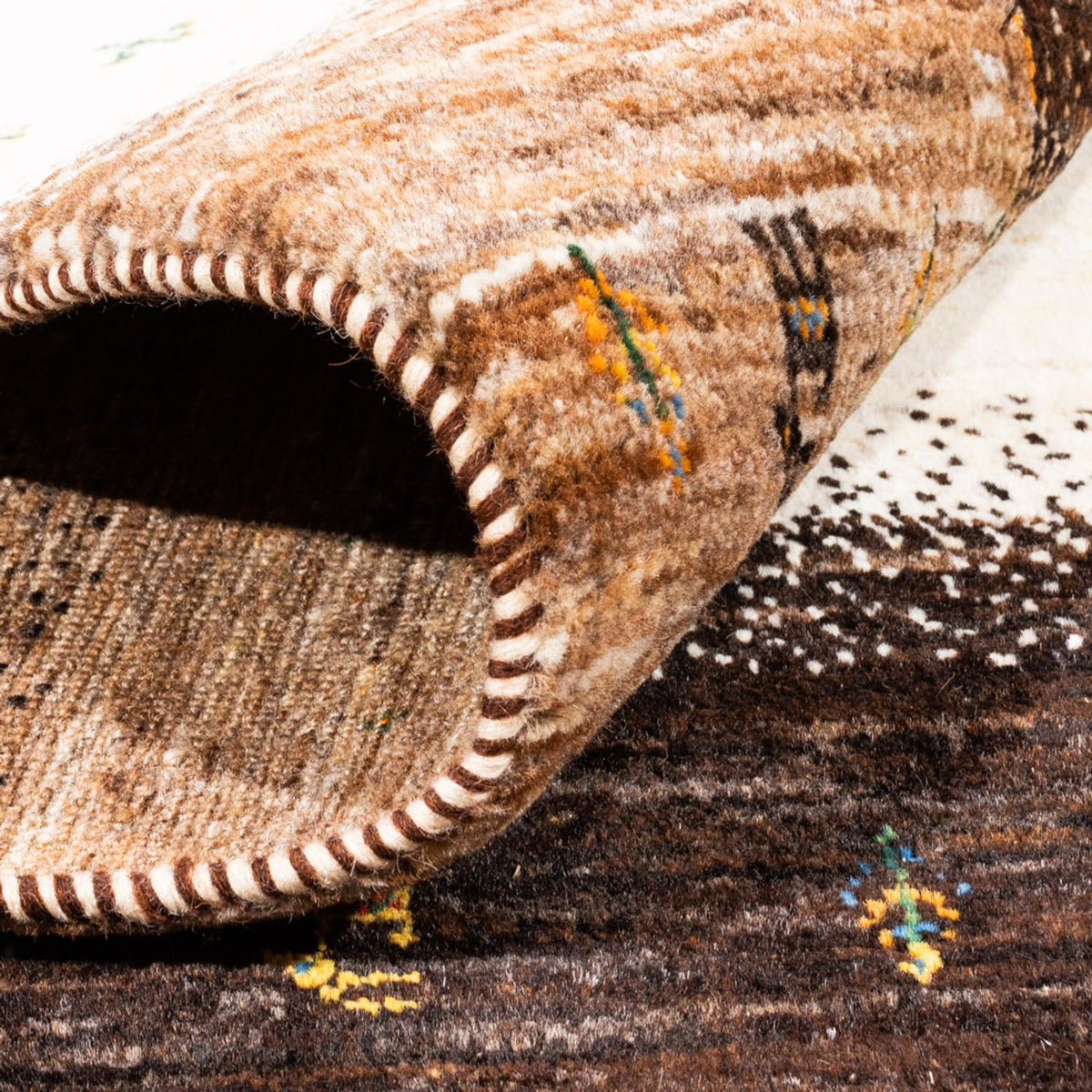 Tappeto Gabbeh - Loribaft Persero - 233 x 179 cm - naturale