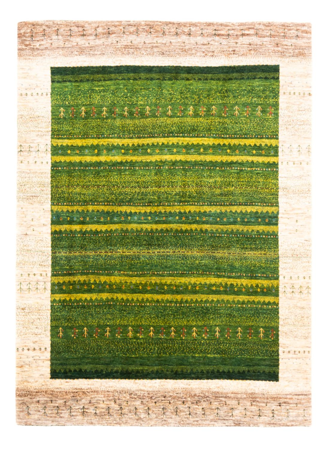 Tappeto Gabbeh - Loribaft Persero - 238 x 180 cm - verde