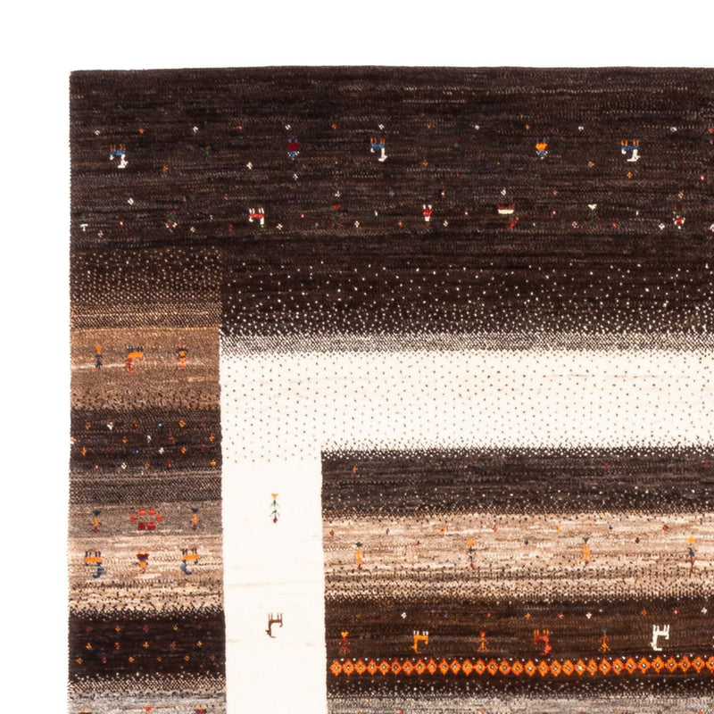 Tappeto Gabbeh - Loribaft Persero - Reale quadrato  - 198 x 212 cm - naturale