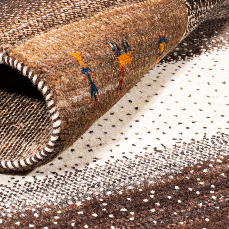 Tappeto Gabbeh - Loribaft Persero - Reale quadrato  - 198 x 212 cm - naturale
