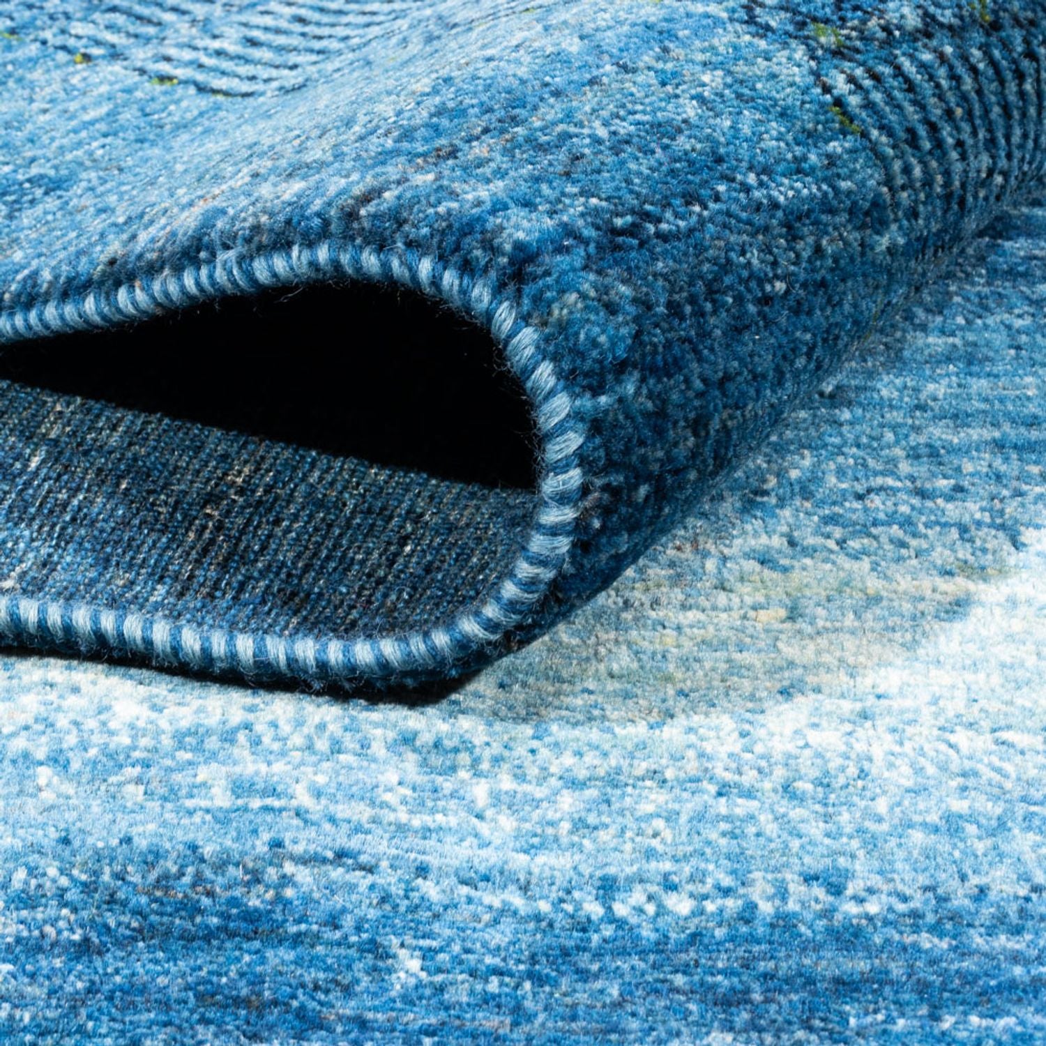 Tappeto Gabbeh - Loribaft Persero - 255 x 177 cm - blu