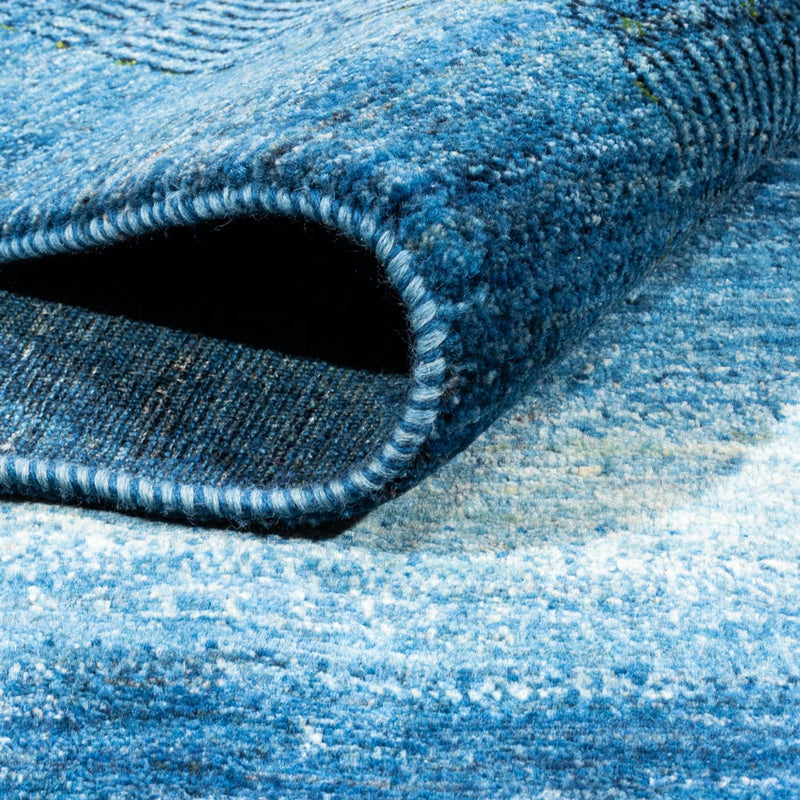 Tappeto Gabbeh - Loribaft Persero - 255 x 177 cm - blu