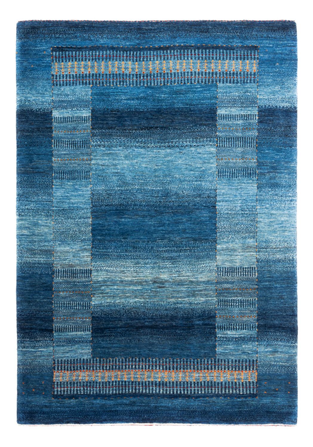 Tappeto Gabbeh - Loribaft Persero - 183 x 126 cm - blu