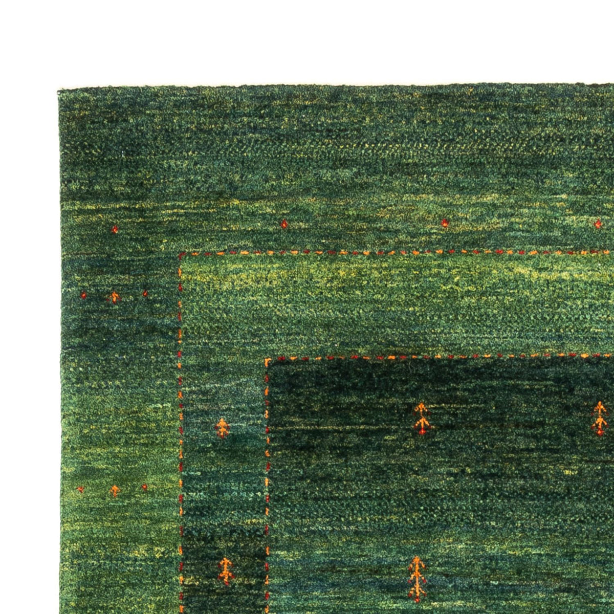 Tappeto Gabbeh - Loribaft Persero - 192 x 126 cm - verde
