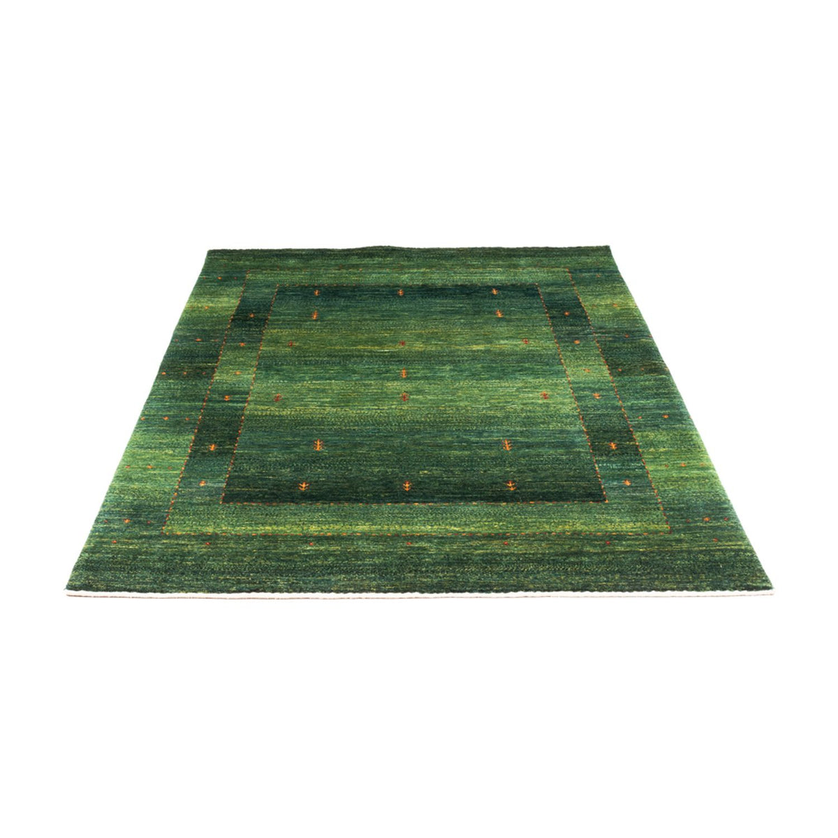 Tappeto Gabbeh - Loribaft Persero - 192 x 126 cm - verde