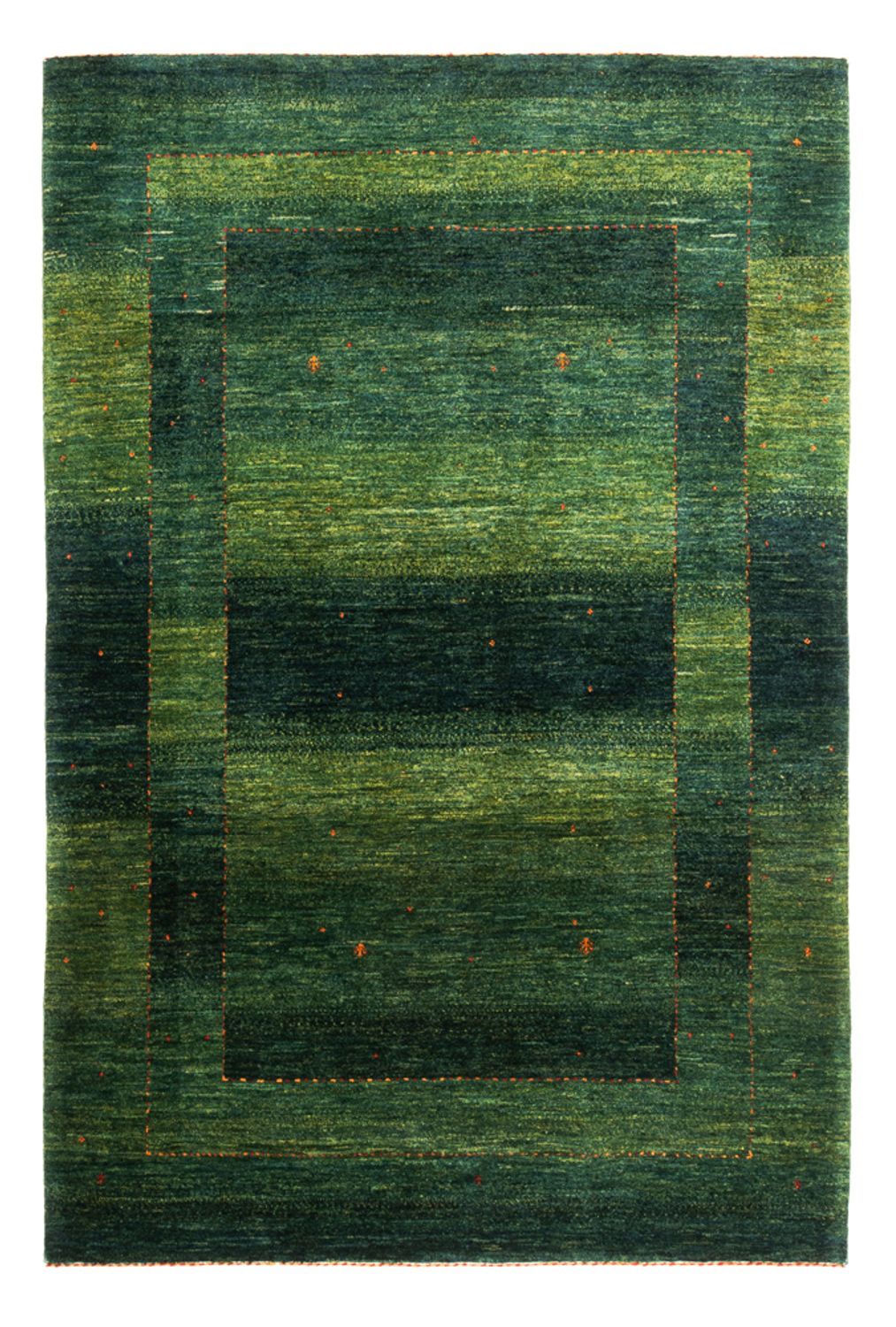 Tappeto Gabbeh - Loribaft Persero - 187 x 127 cm - verde