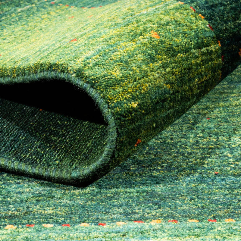 Tappeto Gabbeh - Loribaft Persero - 187 x 127 cm - verde